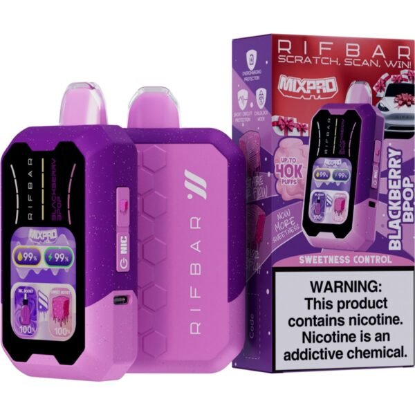 RIFBAR MIXPRO 40,000 PUFFS