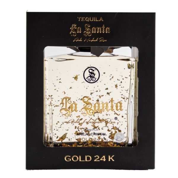 2025/08/1000177777.jpg Tequila La Santa Añejo Cristal Gold 24k 750ml