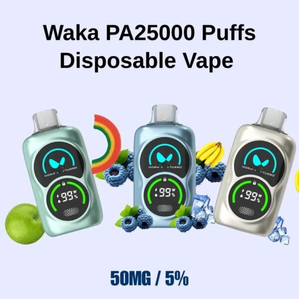 WAKA 25,000 PUFFS DESECHABLE