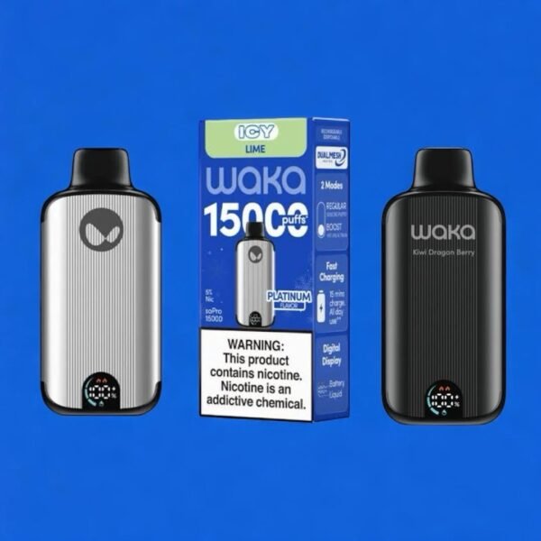 WAKA 15,000 PUFFS DESECHABLE